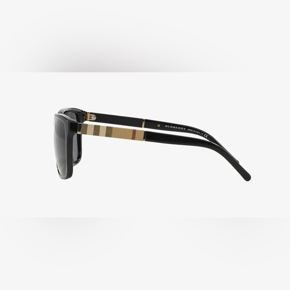 BURBERRY Black Square Sunglasses BE4181 - Picture 3 of 7